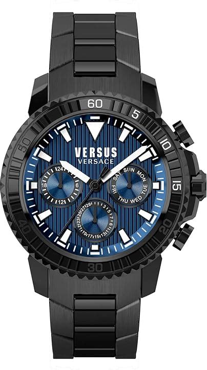 Versace Orologio Cronografo Quarzo Uomo con Cinturino in 